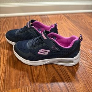Skechers Kids' Navy and Pink Athletic Sneakers